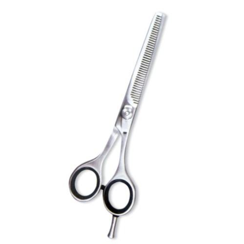 Professional Thinning Scissor. One Blade Teeth and One Blade Razor. Mirror Finish.