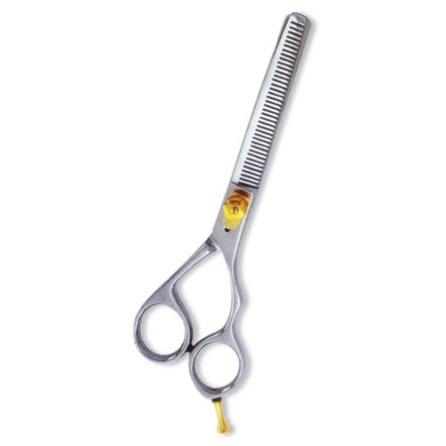 Professional Thinning Scissor. One Blade Teeth and One Blade Razor. Mirror Finish.