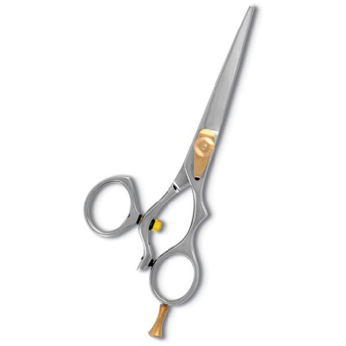 Professional Hair Cutting Scissor with razor edge. Mirror Finish. Movable Ring. This scissor can