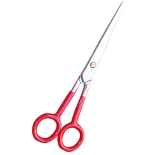 Hair Cutting Scissor. Plastic handle Satin Finish.